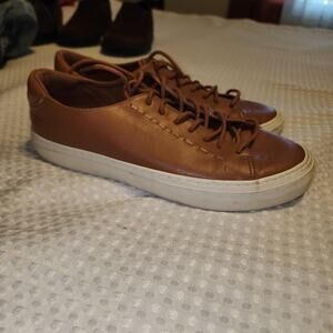 UNIVERSAL THREAD EUC WOMEN'S SIZE 8.5 LEATHER LACE SNEAKERS